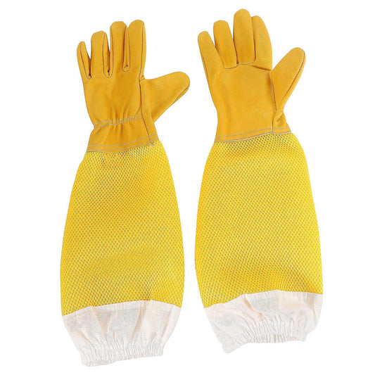Beekeeping Gloves Bee Keeping with Vented Beekeeper Long Sleeves