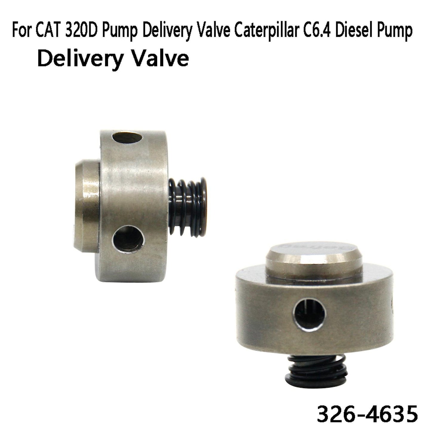 2pcs Delivery Valve Common Rail Oil Outlet Valve for Cat 320d Pump