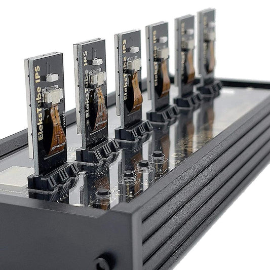 Ips Nixie Tube Digital Clock Electronic Calendar 6-digit Lcd Time