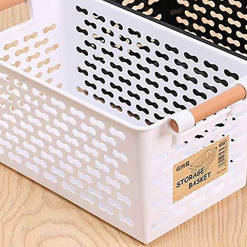 Kitchen Storage Basket Vegetable for Organizers Storage Box, Black