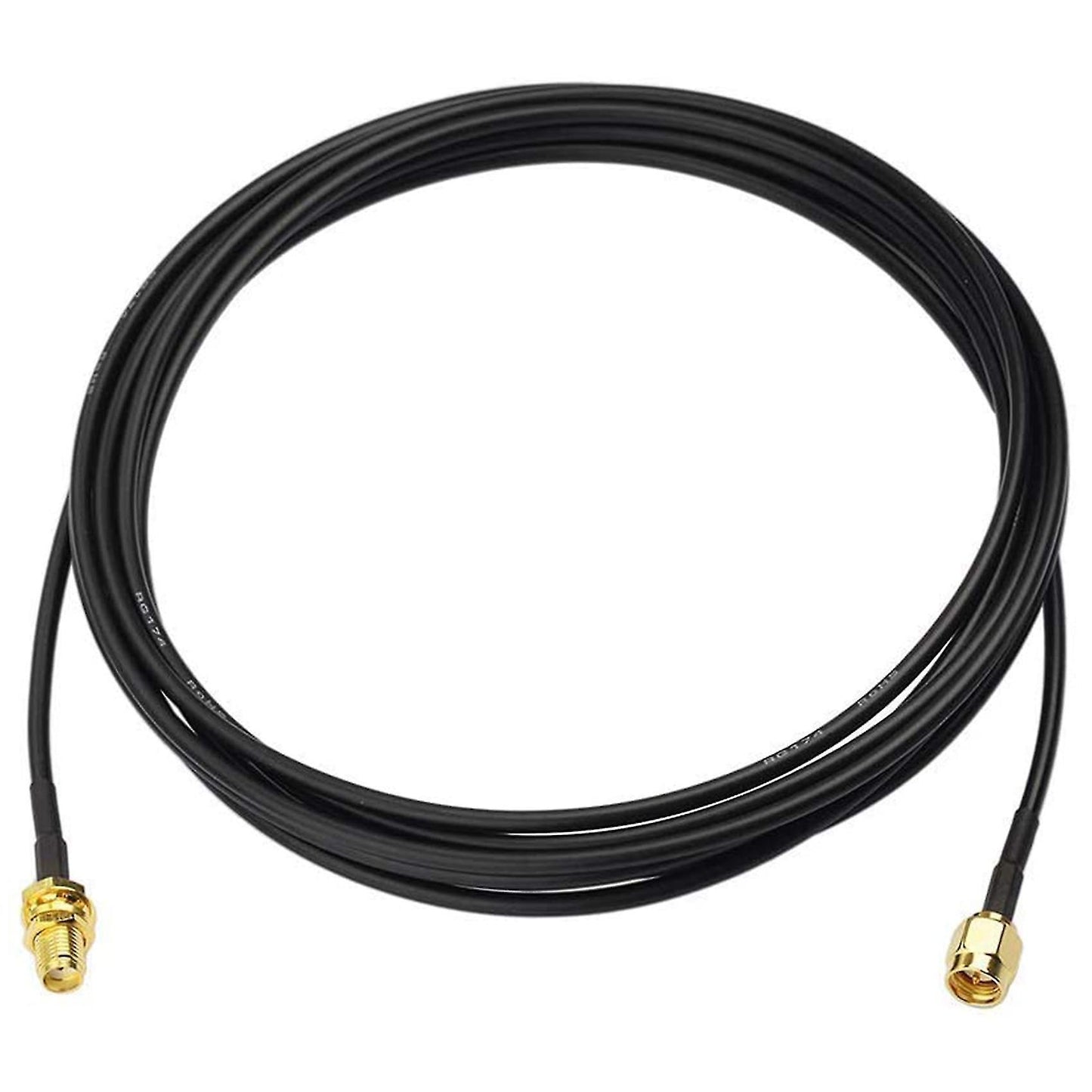 2 Pcs 4g Antenna Sma Extension Cable Bulkhead Mount 3meter/9.84ft