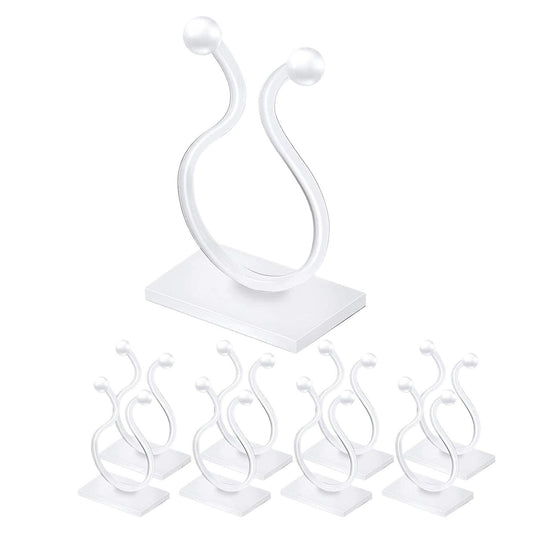 200 Pcs Plant Climbing Wall Fixture Clips, Plant Fixer Hooks-white