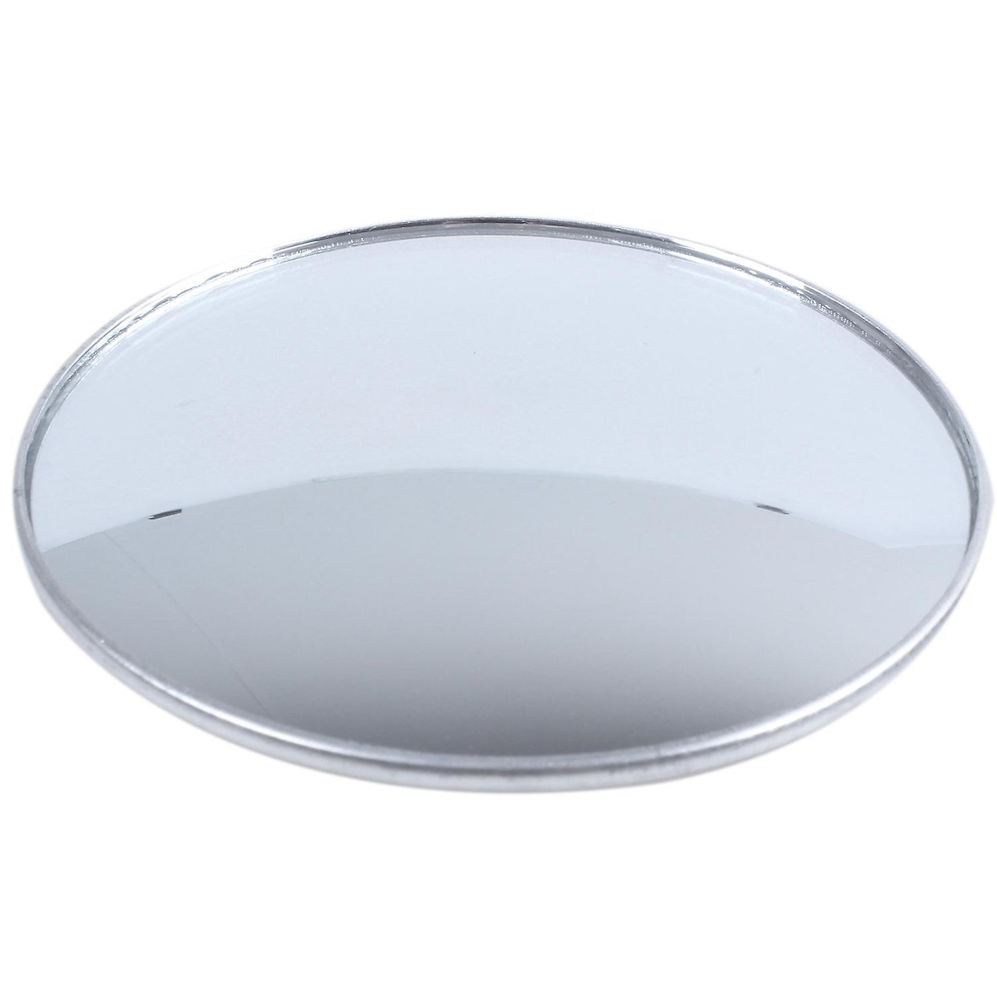 Silver Tone 3" Round Convex Rear View Blind Spot Mirror for Car Auto