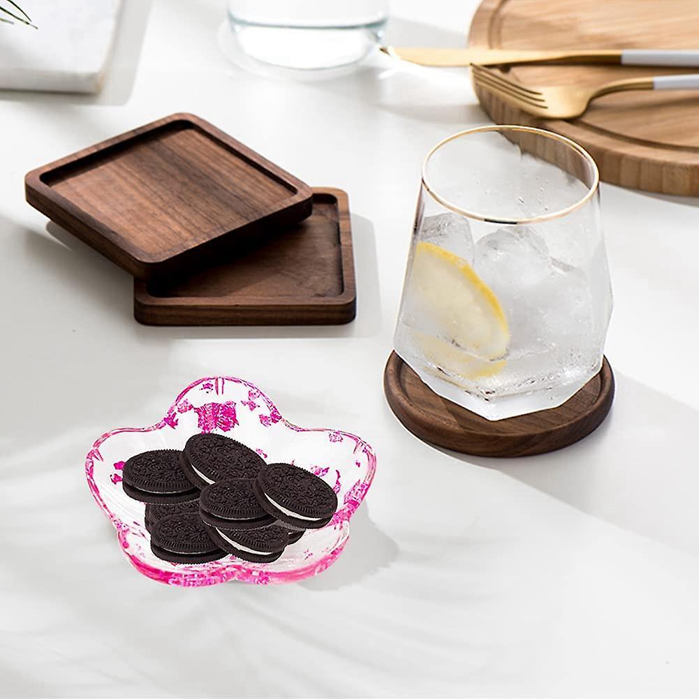Petal-shaped Dish Storage Silicone Mold Diy Crystal Drop Glue Mold