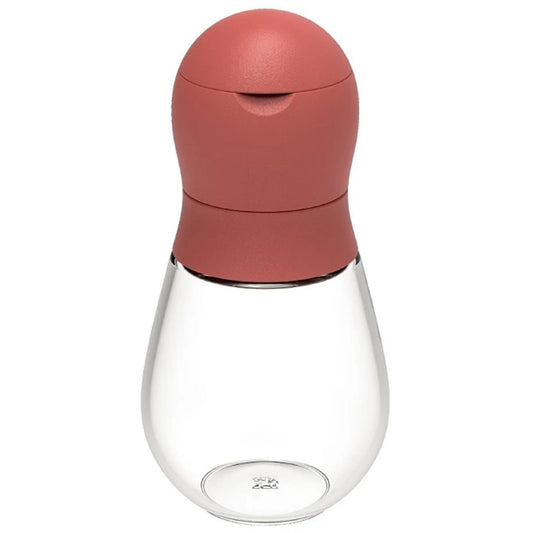 Glass Salt and Pepper Grinders Kitchen Gadgets Spice Bottles-red