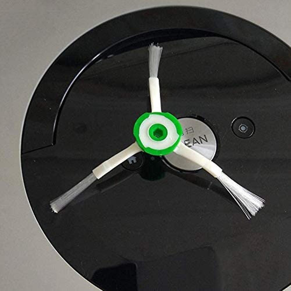2 Pcs Green Side Brushes for Irobot Roomba I7 E5 E6 Vacuum Cleaner
