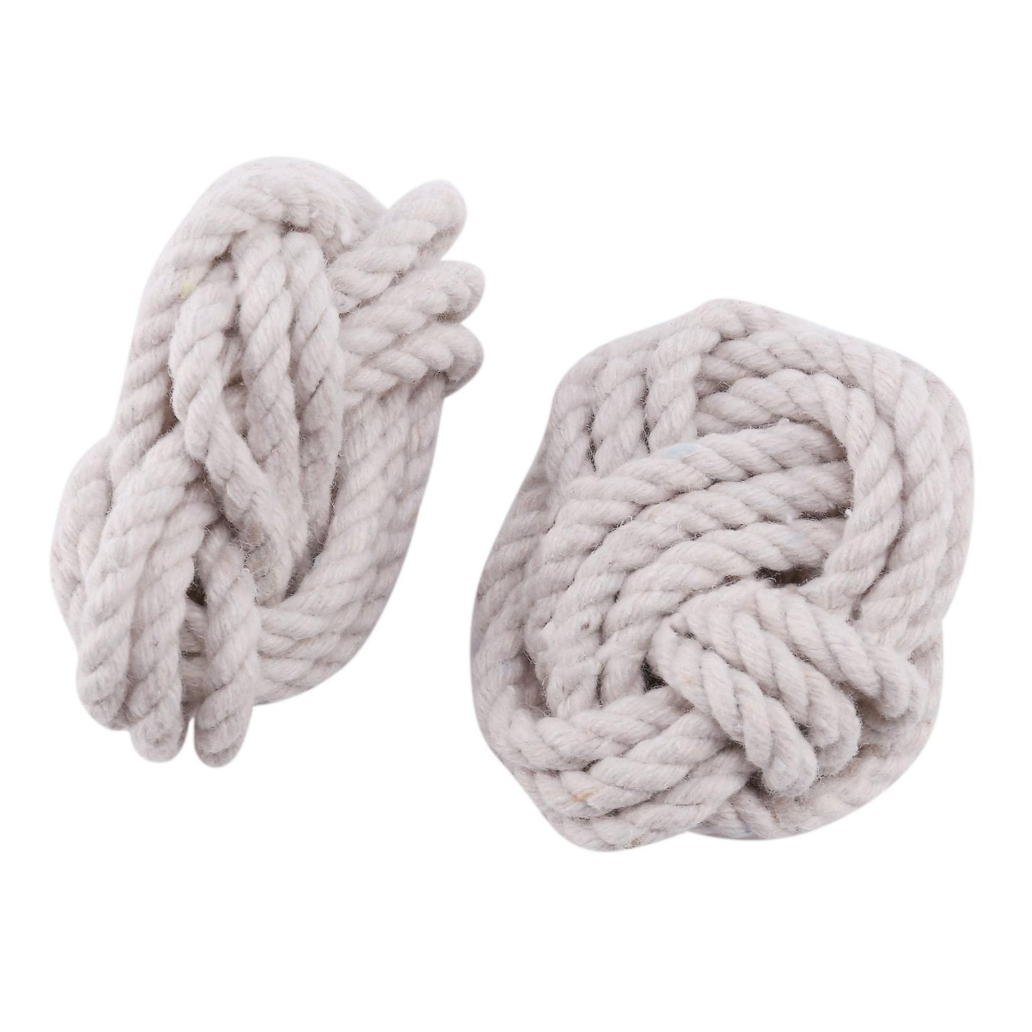 8pcs Model Room Natural Jute Napkin Ring Rope Woven Buckle Linen