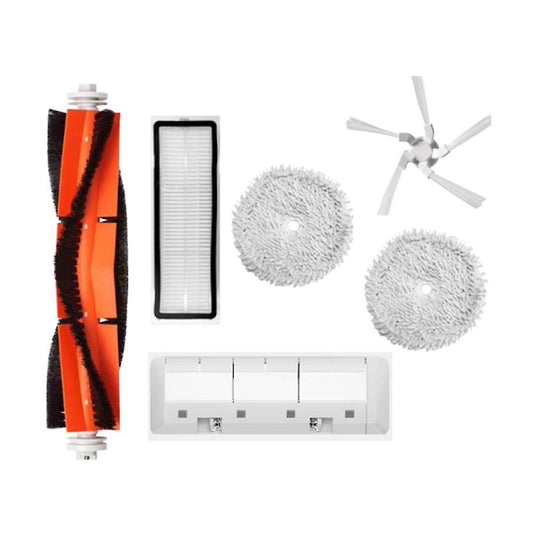 6pcs Parts for Xiaomi Dreame W10 Robot Vacuum Cleaner Main Side Brush