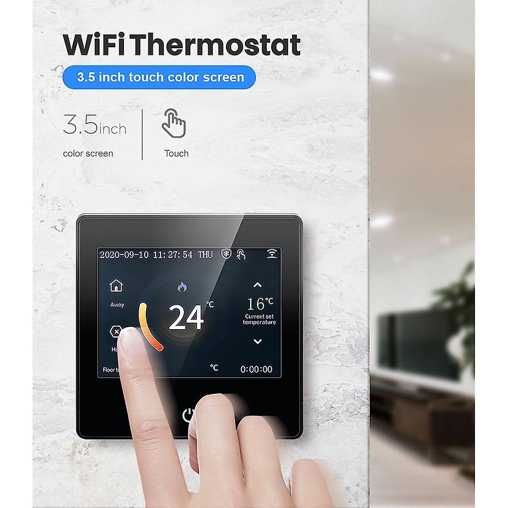 Wifi Thermostat for Google Home Alexa(wifi Electric Heating 16a)