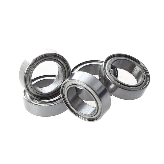 5 Pcs 8 X 12 X 3.5mm Double Shielded Deep Groove Ball Bearings Mr1280z