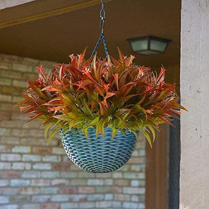 Artificial Morning Glory Shrubs Bundles Faux Plastic Bouquets