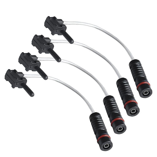 4pcs Brake Pad Wear Sensor Kit, Front Rear for W140, W107, W124, W129