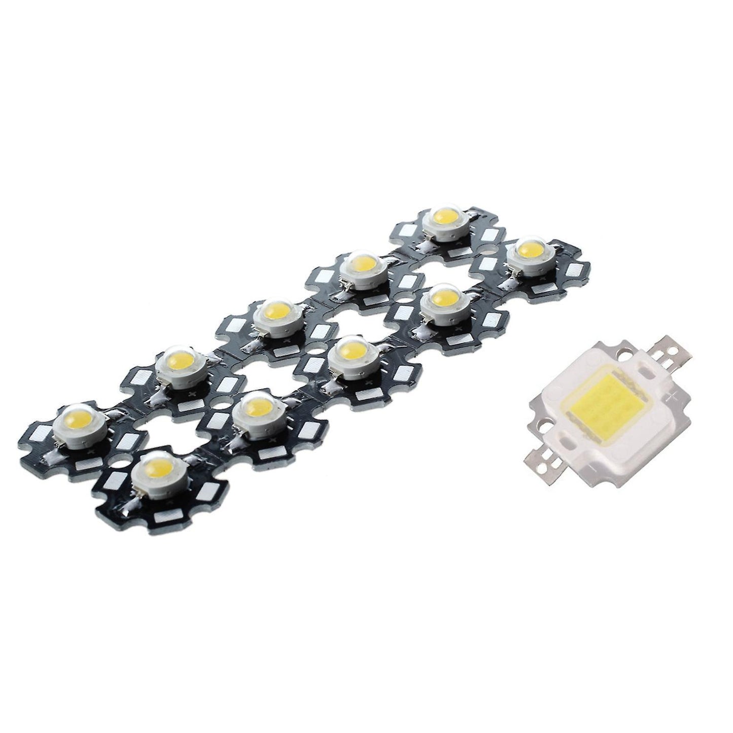 10 Pieces 3w High Power Warm White Led Light Lamp Bulbs