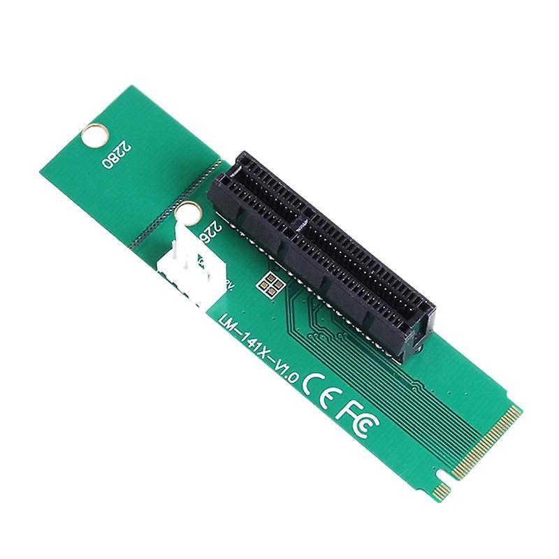 Slot Riser Card Adapter Male to Female Pcie Multiplier