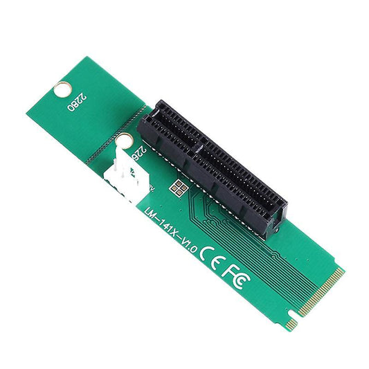 Slot Riser Card Adapter Male to Female Pcie Multiplier