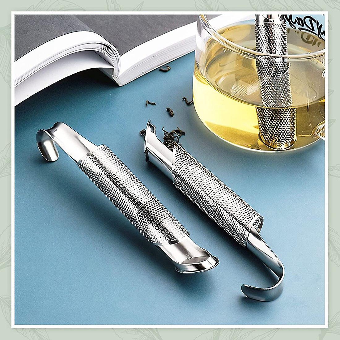 1set Tea Infuser Stick Pipe for Tea Leaf Infuser Fine Mesh