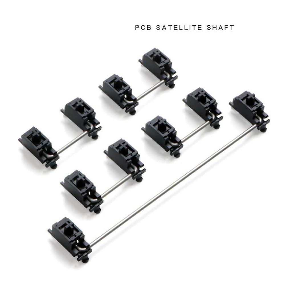 Plate Mounted Stabilizers 6.25x 2x for Mechanical Keyboard (black)