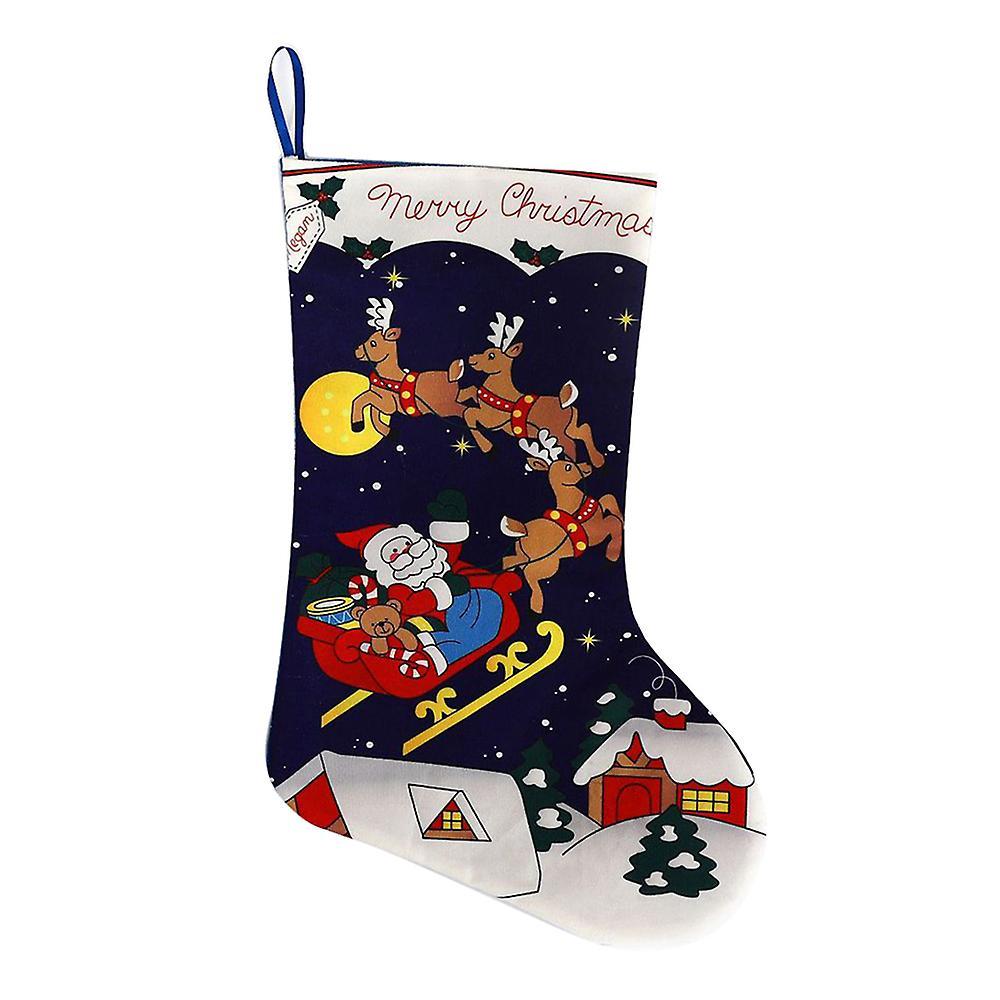 Large Christmas Stockings, Fireplace Christmas Tree Hanging, Elk