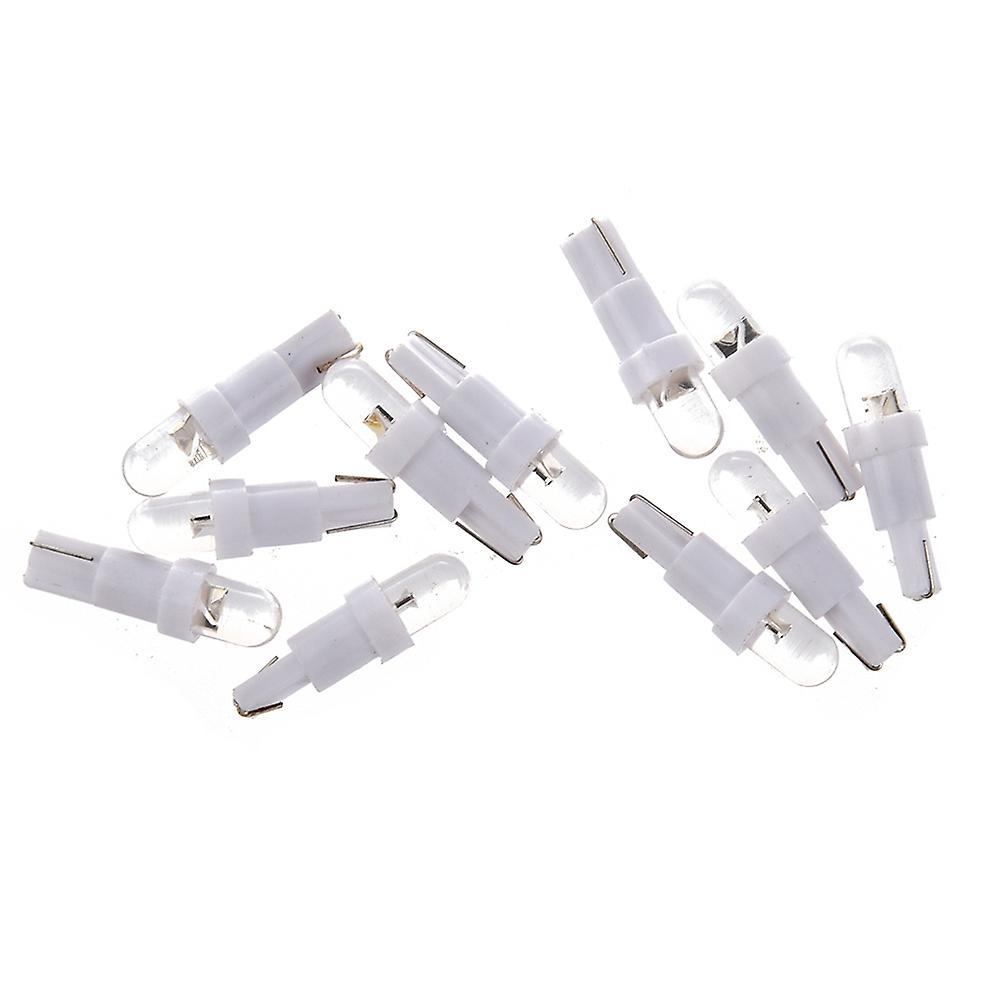 20pcs T5 286 White Led Wedge Car Dashboard Dash Cig Lighter Lamp Bul