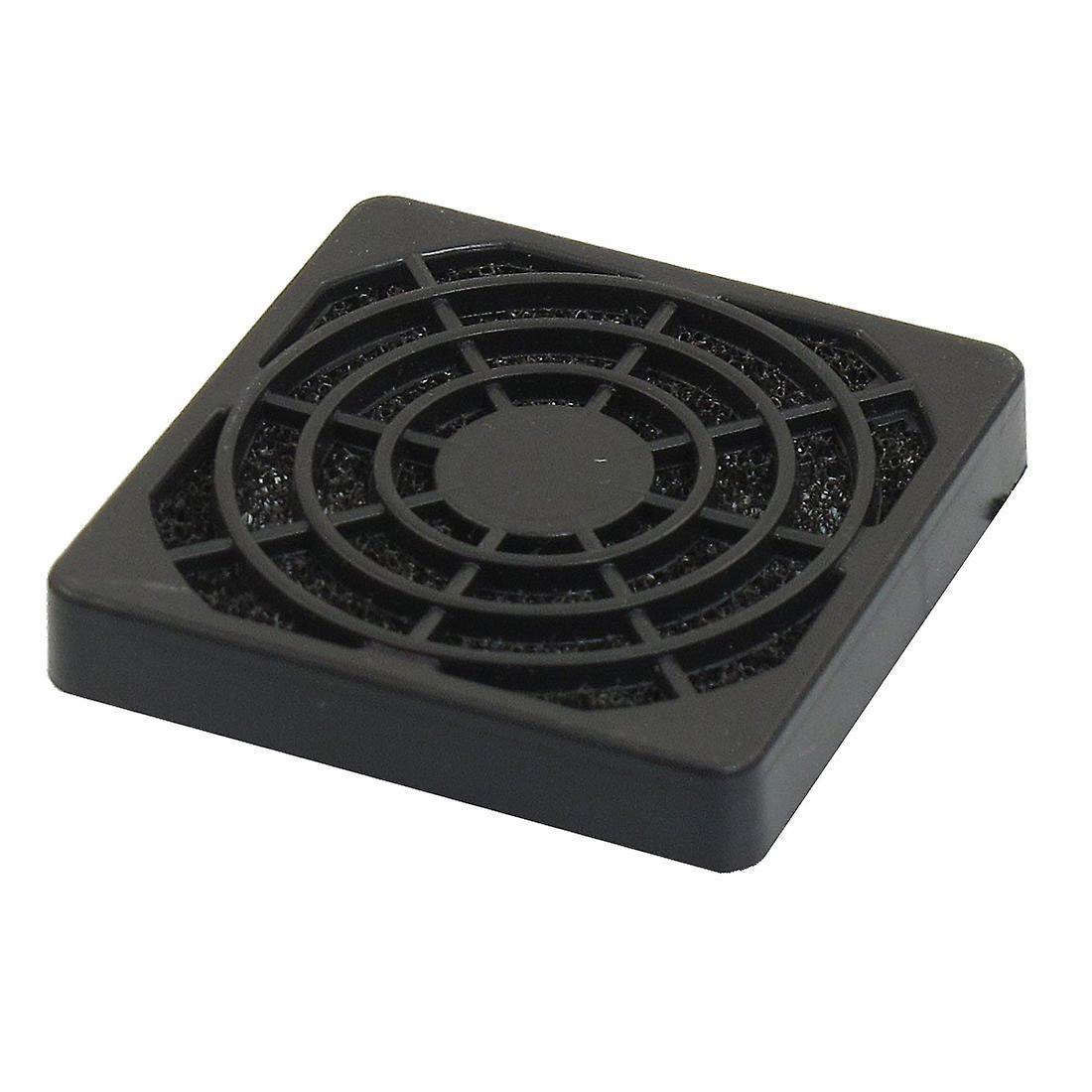 Pc Computer Black Plastic Dustproof Filterable 40mm Fan Filter Guard