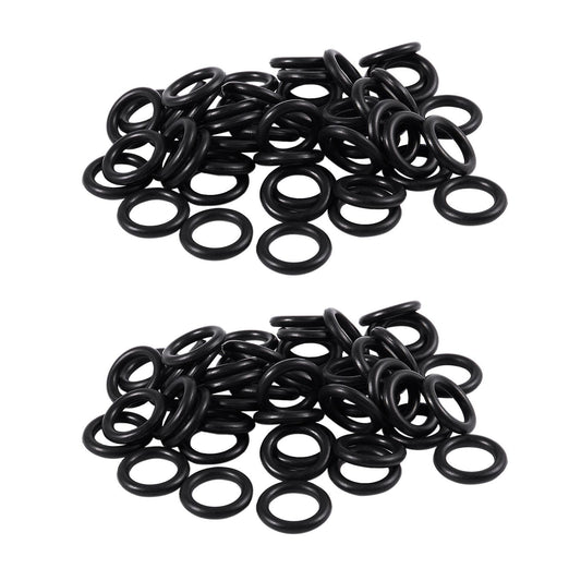 18 Mm X 3 Mm Nitril Gummi O Ring Oil Abdichtung Dichtungen 100 Pcs