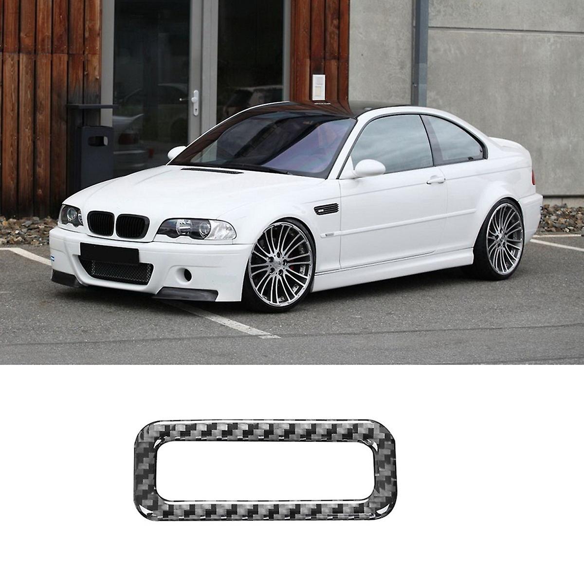 Roof Sunroof Handle Trim Carbon Fiber for Bmw 3 Series E46 1997-2004