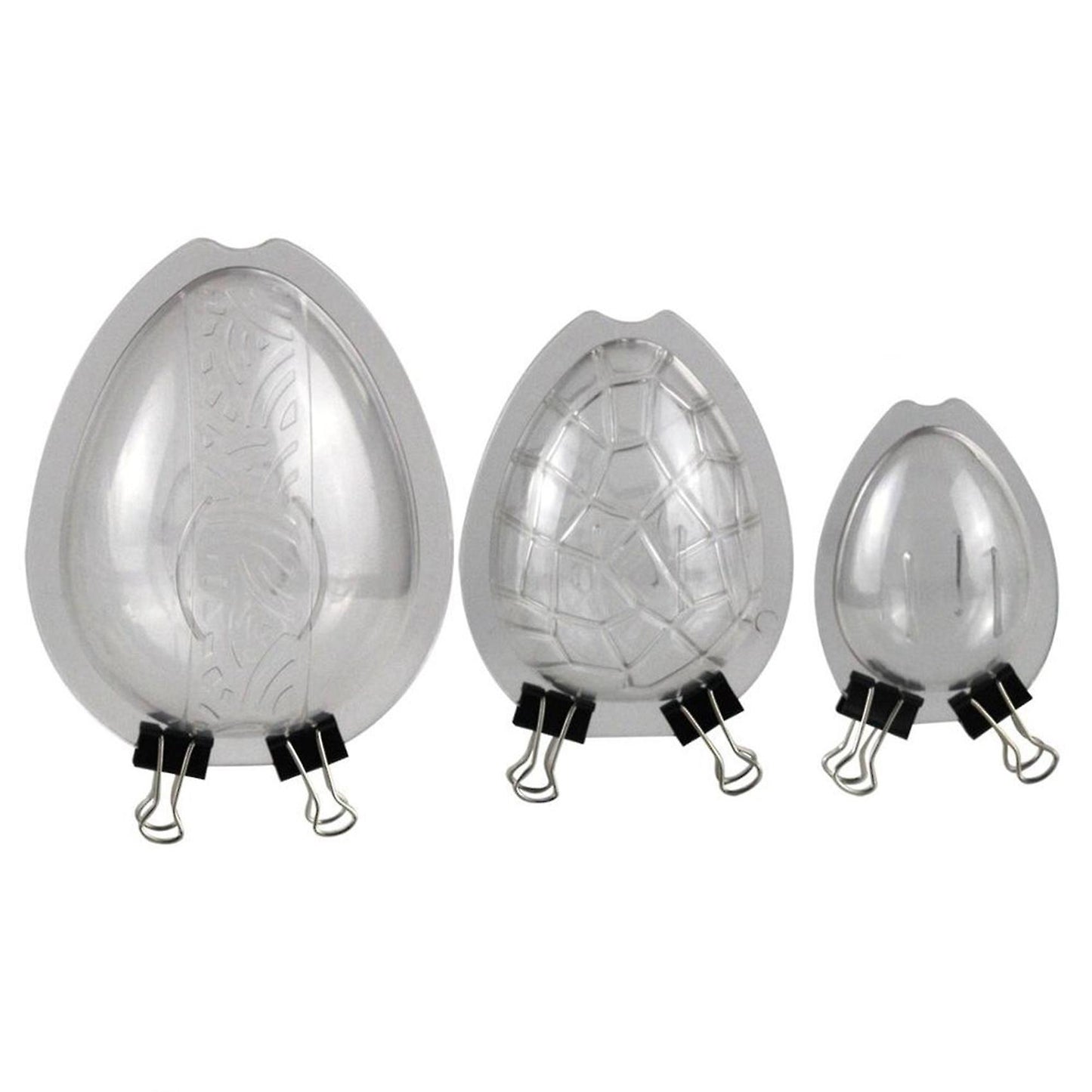 6 Pcs Diy Chocolate Mold 3d Easter Eggs Mold Baking Candy Mould