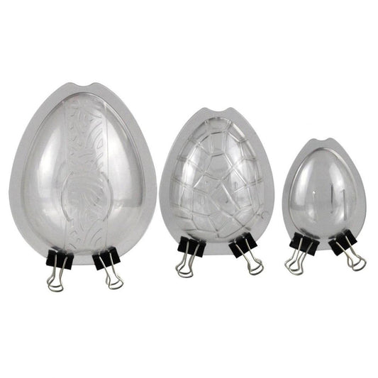 6 Pcs Diy Chocolate Mold 3d Easter Eggs Mold Baking Candy Mould