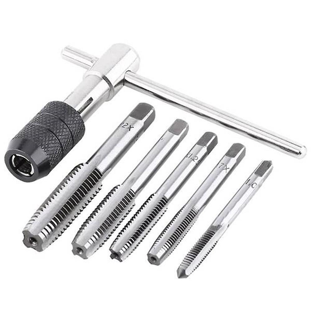 T-type Machine Metal Tap Wrench M6-m12 Tap Set Diy Tool Wrench Set