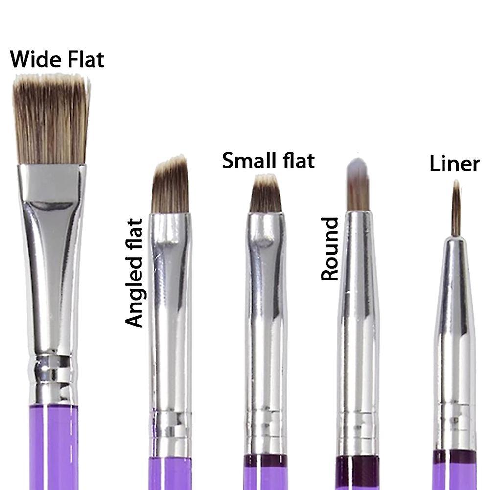 8 Pcs Cookie Cake Decorating Brushes Tools Set,for Diy Cake Sugar