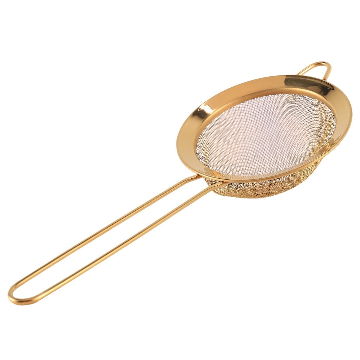 Stainless Steel Fine Mesh Oil Strainer Golden Sieve Colanders S