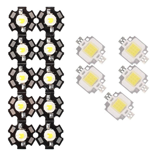 10 Pieces 3w High Power Warm White Led Light Lamp Bulbs