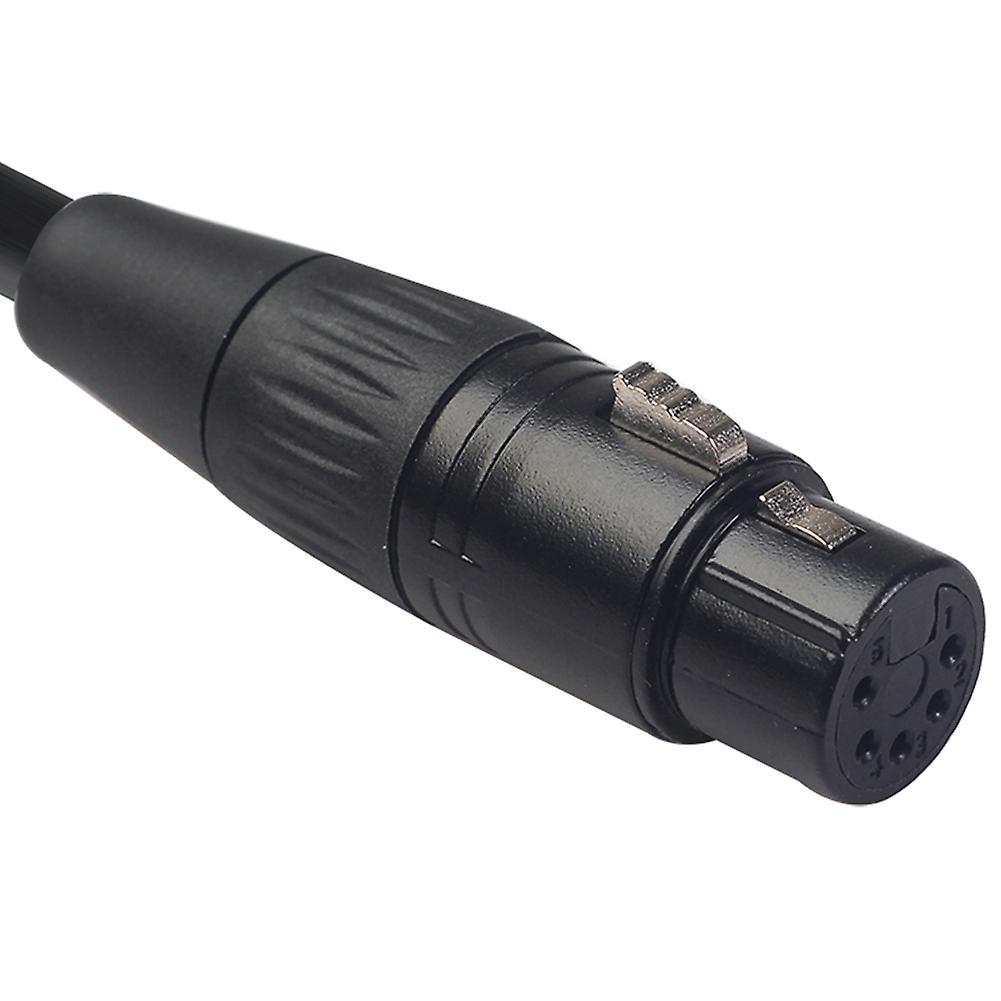 3.5mm Stereo Jack Audio Cable to Xlr (male) Audio Cable (0.3m)