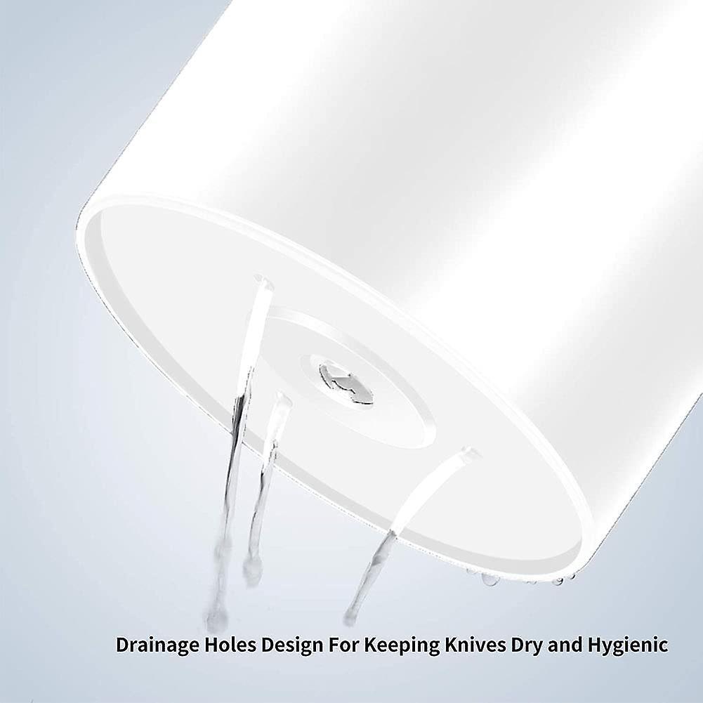 Universal Knife Holder,for Protecting Blade Space Saver(white)