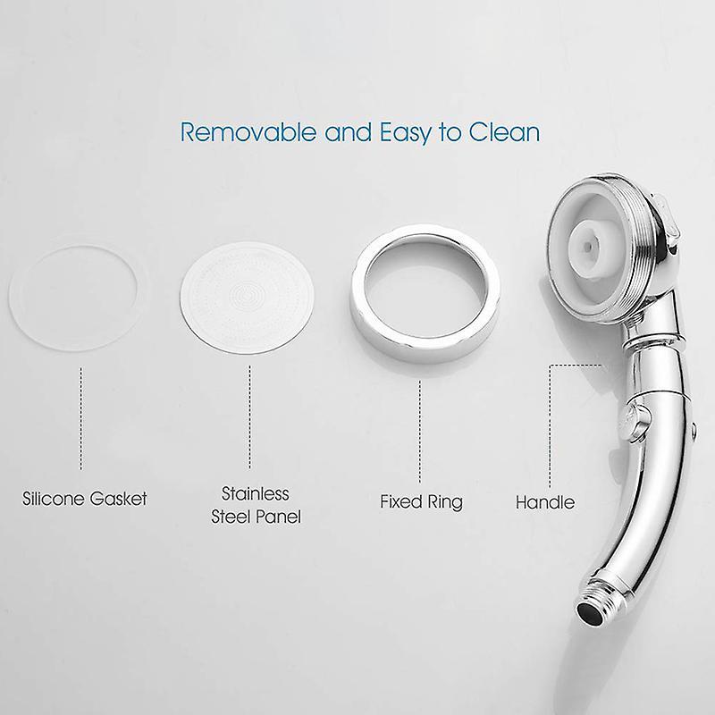 Shower,high Pressure Handheld Shower Head with On/off Pause Switch