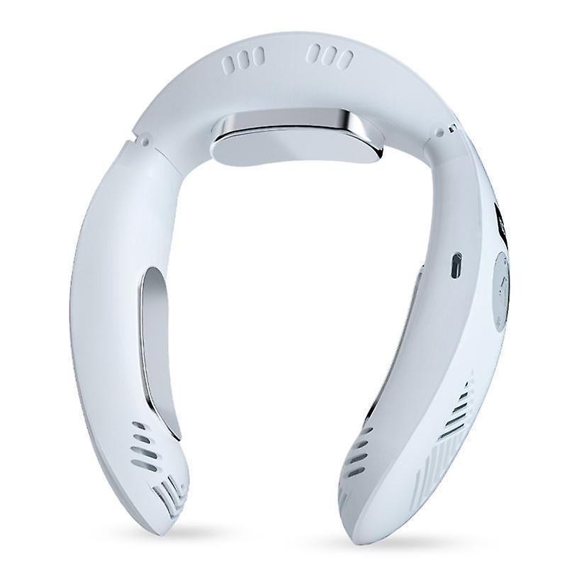 Hanging Neck Mobile Conditioner Neckband Portable Fan Air Cooler, B
