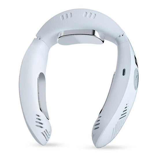 Hanging Neck Mobile Conditioner Neckband Portable Fan Air Cooler, B