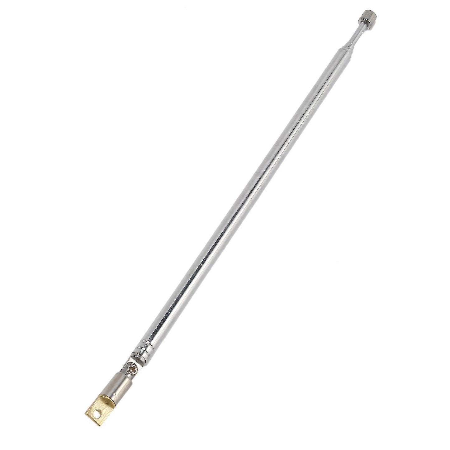 Pair 62.5cm 4 Section Telescopic Am Fm Radio Universal Antenna