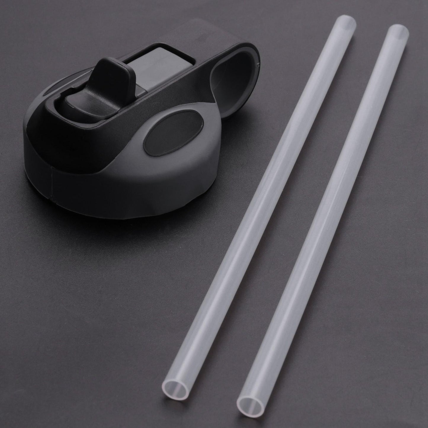 2set Water Drinking Straws with Lid for Hydro Flask Straw Flip Lids