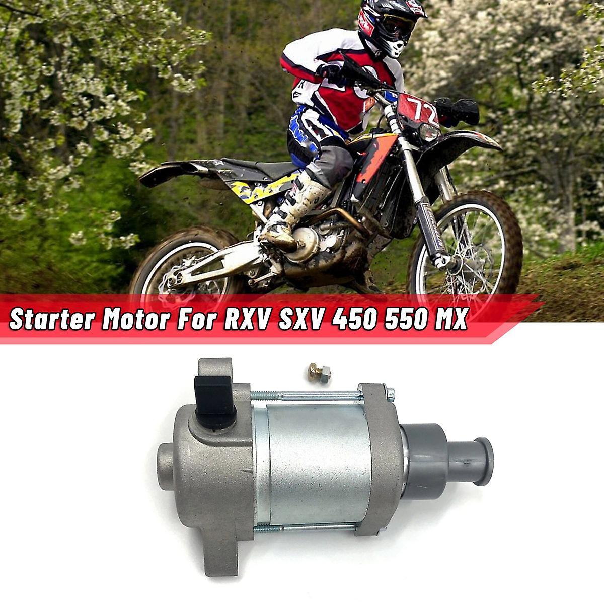 Motorcycle 9t Spline Starter Motor for Aprilia Rxv Sxv 450 550 Mx