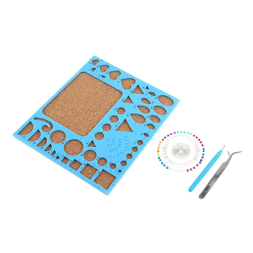 4 Pieces Of Universal Diy Paper Craft Quilling Set(blue)