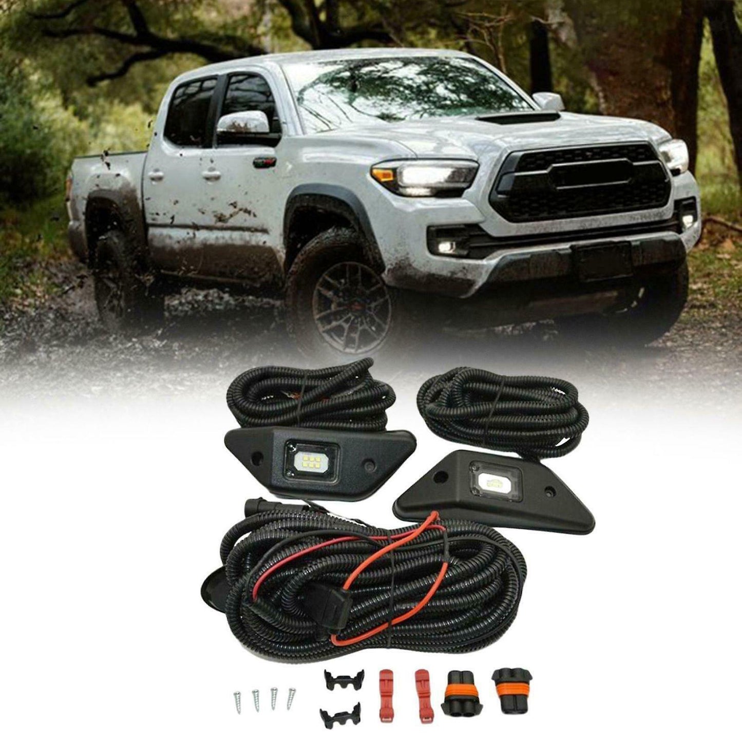 Car Led Cargo Bed Lighting Kit Wiring Harness Kit for Toyota Tacoma