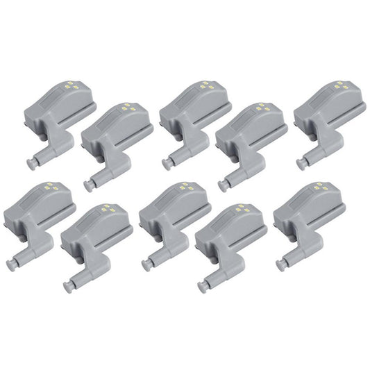 Hinge Led Sensor Light for Kitchen Cabinet ,bedroom 10pcs White Light