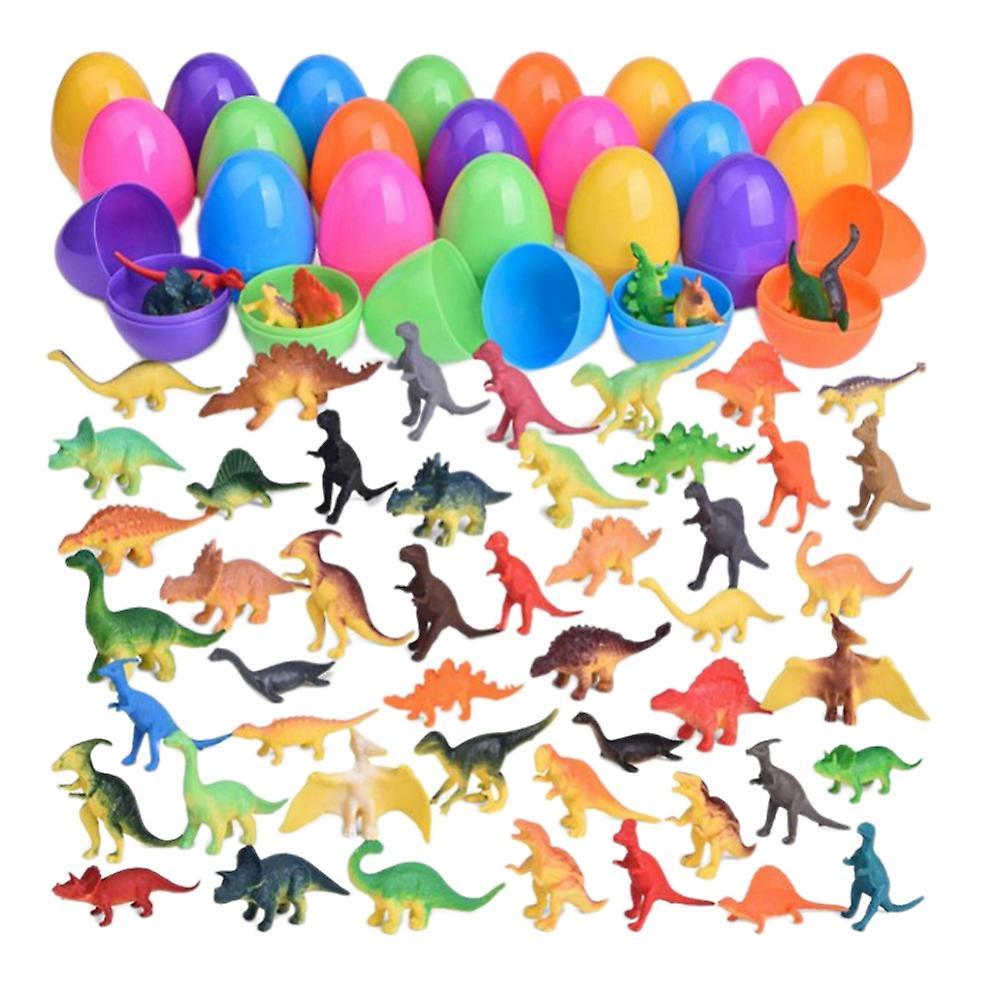 4pcs/set Magic Water Growing Dino Egg Hatching Colorful Toy for Boys