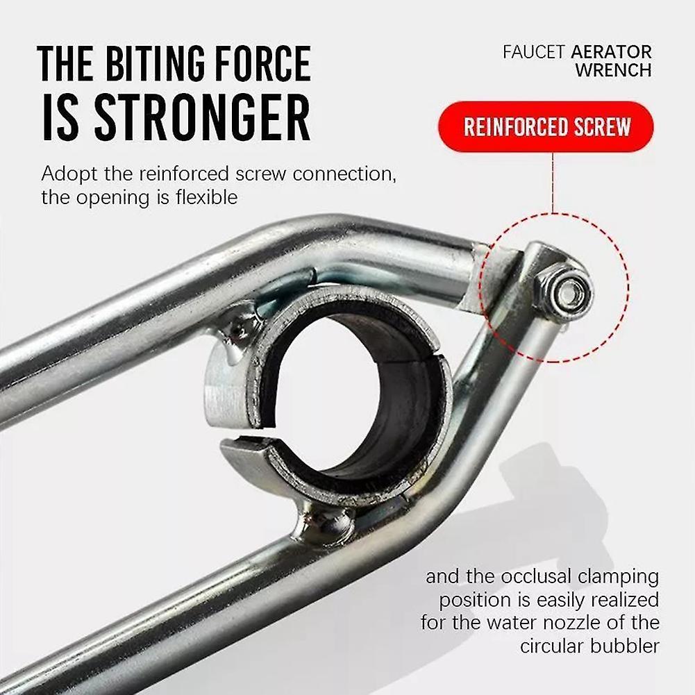 Faucet Aerator Wrench Multifunctional Water Pipe Wrench