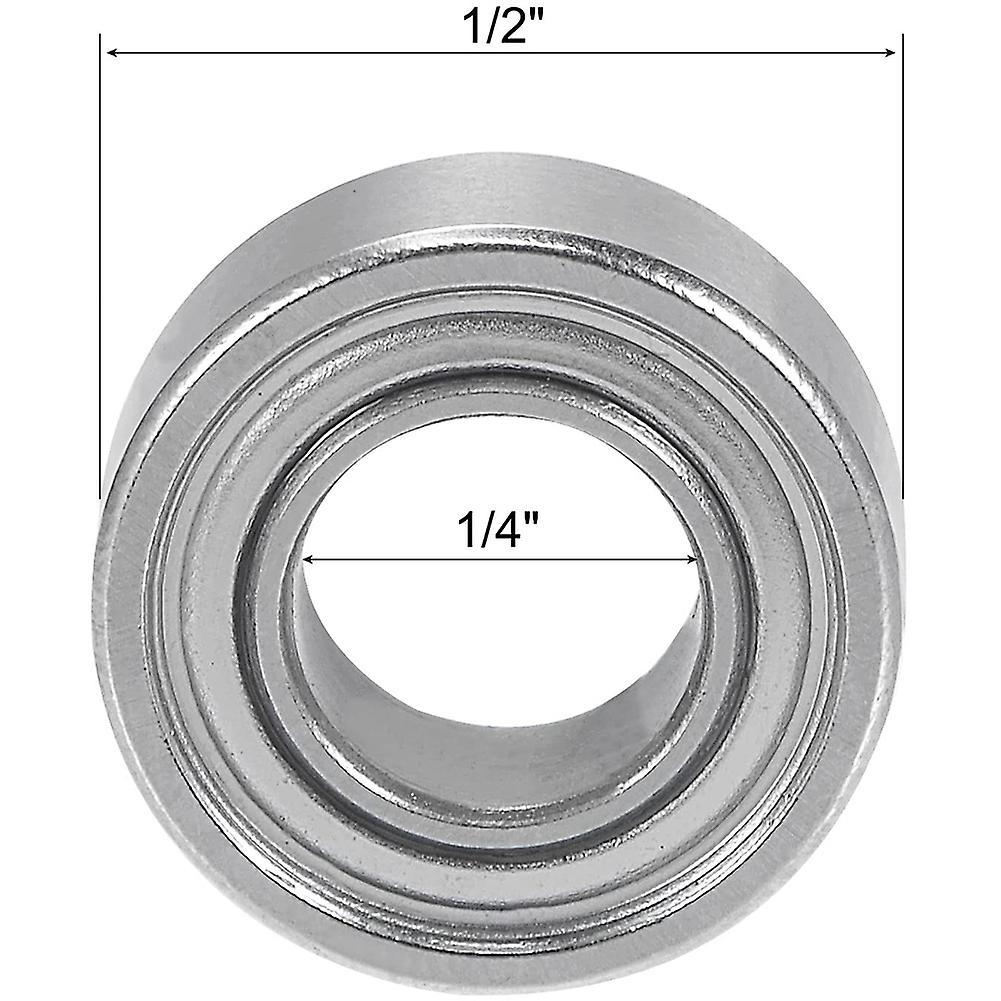 5pc Bearings, for 1/4 Inch Shank Router Bit,1/4 Inch I.d. 1/2 Inch Od