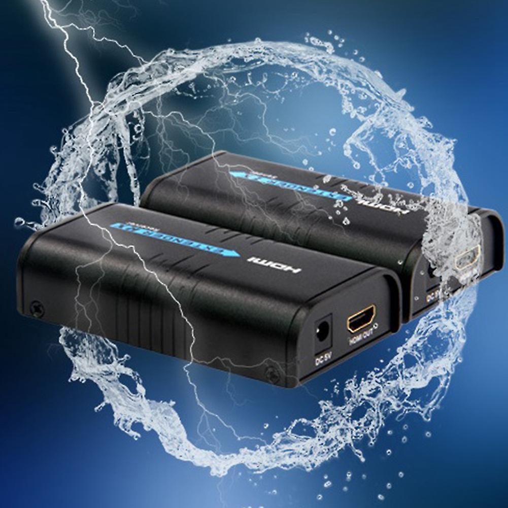 100m 1080p Extender Hdmi Network Cable Rj45 Single High Us Plug