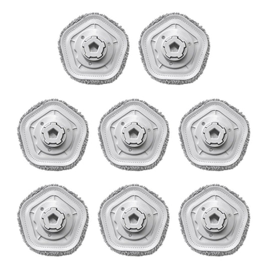 8pcs Mop Pad Cloth Parts for Xiaomi Dreame Bot W10 & W10 Pro