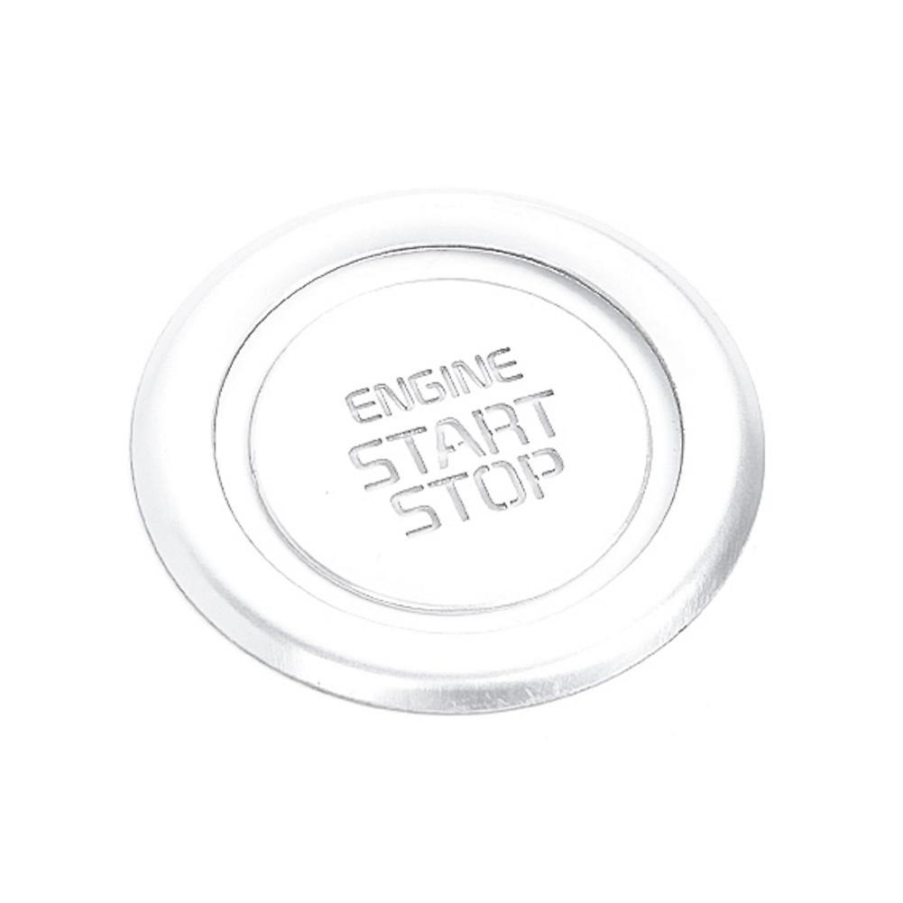 Car Start Engine Button Cover for Kia Carnival Ka4 2020-2022 Silver