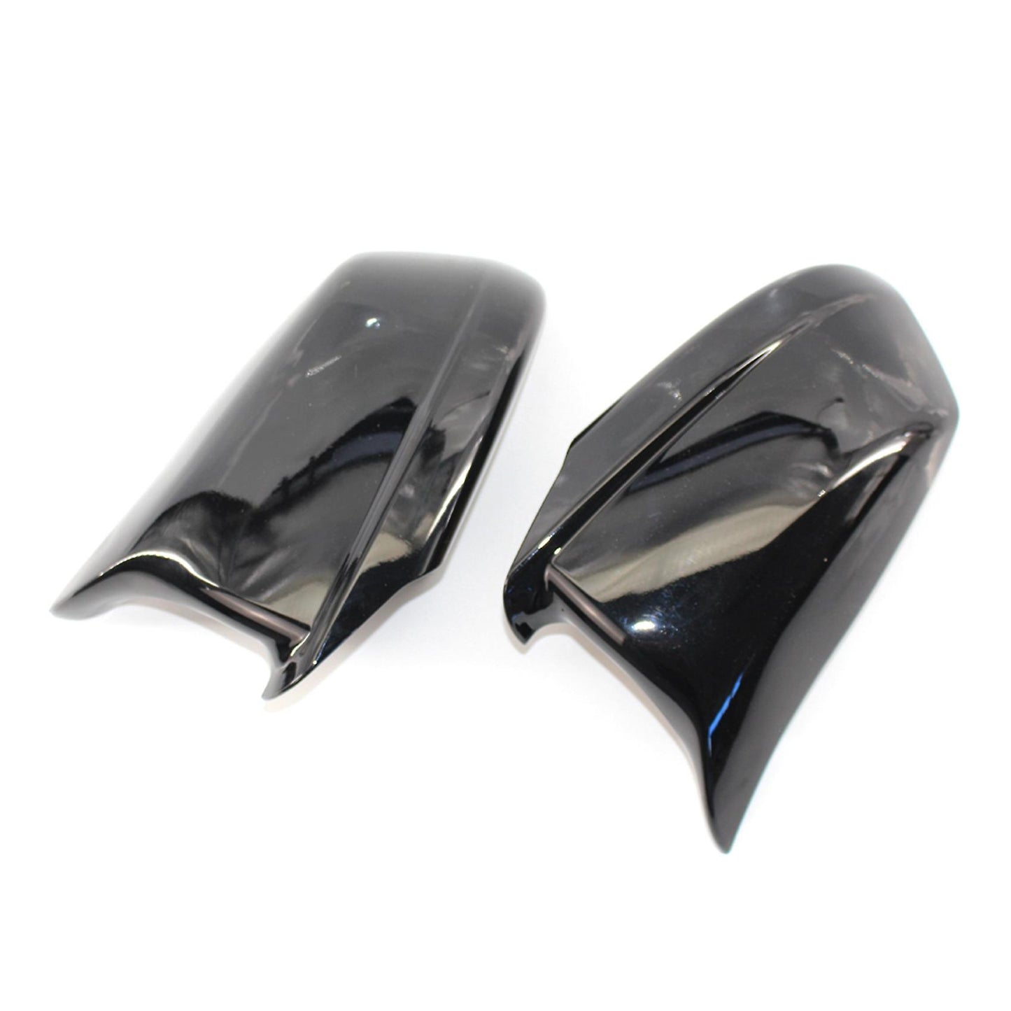 3 Pair Black Mirror Covers Fit for Bmw 5 Series F10/f11/f18 Pre-lci